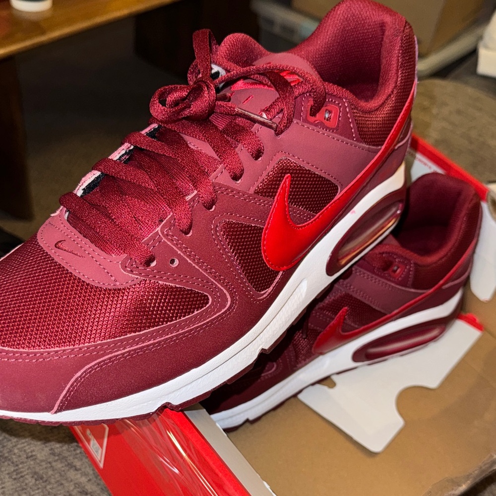 Nike Air‎ Max Command New white/hyper punch colorway. MSRP $140